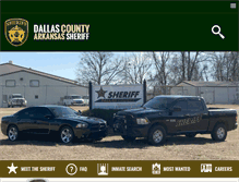 Tablet Screenshot of dallascountyarsheriff.com